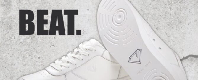 Diamant Dance Sneaker aus Echtleder